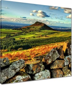 Vászonkép 50x50 Hegyi tájkép