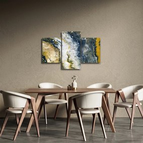 Kép - Arany absztrakció (90x60 cm)