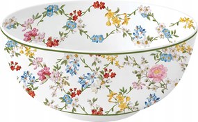 Tál tál 15cm színes virág motívum ajándék egyedi