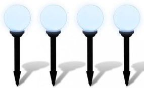 4 db kültéri tüske ösvény LED-es lámpa 15 cm