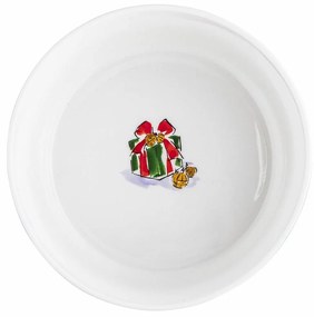 Altom Classic Christmas porcelán tál, 600 ml