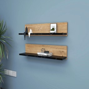 Fali polc Shelf - Fekete