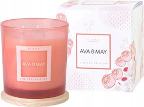 Illatgyertya 380g Ava &amp; May Flora