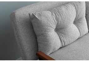 Kétszemélyes kihúzható kanapé QIRA szürke