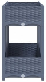 vidaXL polipropilén magaságyás 120 x 40 x 71 cm