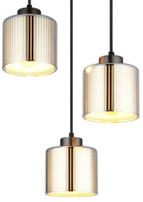 Globo 16056-3HR - Csillár zsinóron FELICIA 3xE27/60W/230V átm. 33