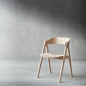 Mette bükkfa étkezőszék rattan ülőfelülettel - Findahl by Hammel
