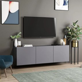 TV szekrény White - Anthracite