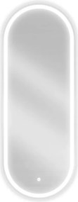 Mexen Bono 45 x 120 cm-es, LED 6000K, páramentes, megvilágított fürdőszobai tükör - 9816-045-120-611-00