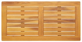 Asztallap 90x45x2,2 cm Négyszögletes Tömör Fa Akác