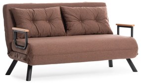 Kanapé futon Samara (világosbarna). 1073581