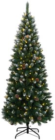 műkarácsonyfa 300 LED-del 180 cm