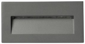 FARO 70289 - LED Beépíthető lámpa MANI LED/5W/230V IK07 IP65 szürke