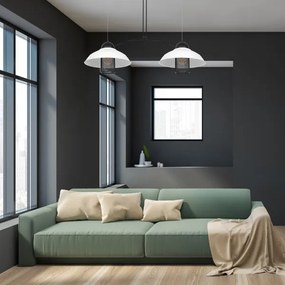 Csillár zsinóron BJORN 2xE27/60W/230V