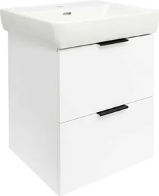 Laufen PRO A mosdó alatti szekrény mosdó nélkül 57,9x69,4x50,9 cm fényes fehér RE010602238060