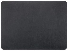 Togo fekete műbőr tányéralátét, 33 x 45 cm - ZicZac