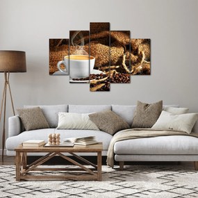 Kép - Egy csésze kávé (150x105 cm)