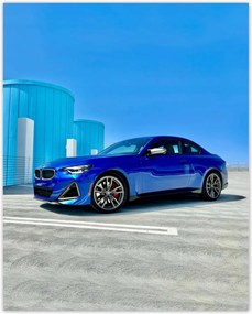 Poszterek 40x50 Kék Bmw Autó