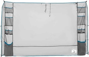 vidaXL Akasztós sátor szervező Szürke és Kék 320 x 182 cm oxford