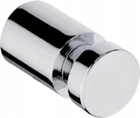 Nimco Unix krómozott, akasztós törölközőtartó rövid, rozsdamentes acél, sárgaréz Un 13054S-26_