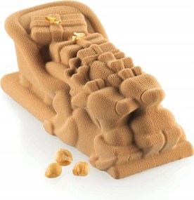 Silikomart Szilikon forma Mikulás szán kuglóf sütőforma