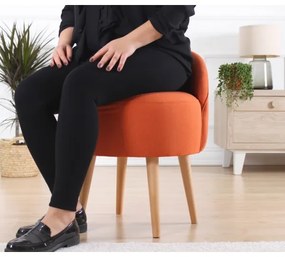 NIKI puff, átmérő 46 cm, narancssárga