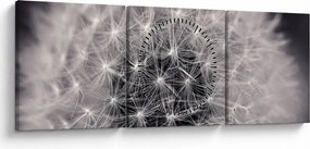 Pitypang képe (órával) (90x30 cm)
