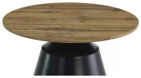 Kioni II dohányzóasztal, artisan tölgy / fekete