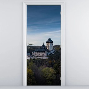 Fotótapéta ajtóra - Karlstejn (95x205cm)