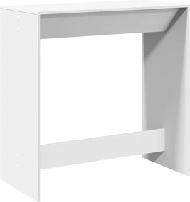 vidaXL fehér szerelt fa bárasztal 102 x 50 x 103,5 cm