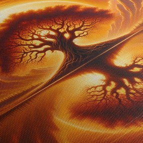 Kép – Fa a véres napban (70x50 cm)
