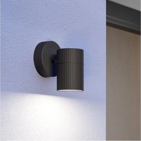 Eglo 902037 - Kültéri fali lámpatest TOMELLOSO 1xGU10/28W/230V IP44 fekete