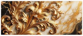 Kép - Márvány arannyal (120x50 cm)