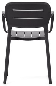 Szürke műanyag kerti szék Morella – Kave Home