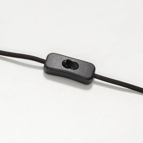 Borvörös asztali lámpa fém búrával (magasság 33 cm) Aleyla – Kave Home