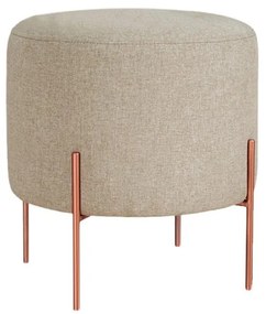 Bézs puff Copper – Artie