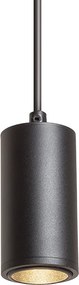 RENDL OPTIMUS závěsná černá 230V LED GU10 9W 10 50°