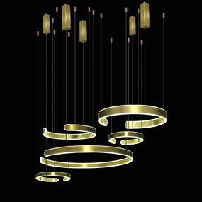 DomenoLED OKRĘGI 543 Függőlámpa 326W/LED