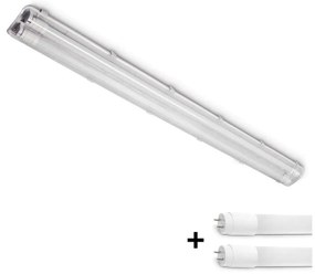 Kobi LED T8 technikai fénycső lámpa 2xG13/18W/230V 6500K IP65 KB0212
