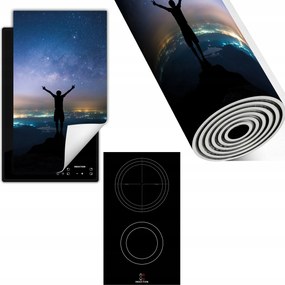 Indukciós Védőszőnyeg Konyhapult 30x52 égbolt