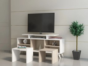TV szekrény Kutay - White, Cordoba