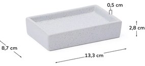 Krémszínű kerámia szappantartó Careli – Kave Home