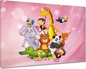 Vászonkép 100x70 Trópusok kislánynak