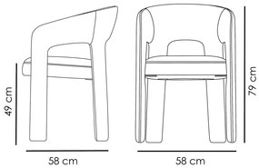 Splendor design szék