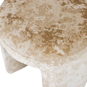 Bézs kárpitozott ülőke Charlie – WOOOD