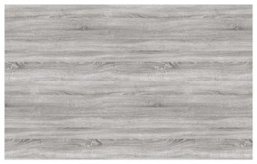 4 db szürke sonoma színű szerelt fa fali polc 80 x 50 x 1,5 cm