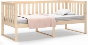 vidaXL tömör fenyőfa kanapéágy matrac nélkül 90 x 200 cm