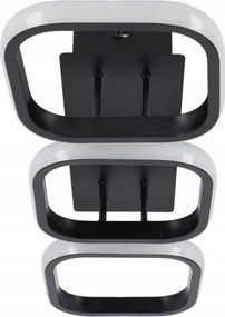 LED mennyezeti lámpatest LED/33W/230V fekete