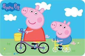 Peppa malac Bicycle tányéralátét 43x28 cm