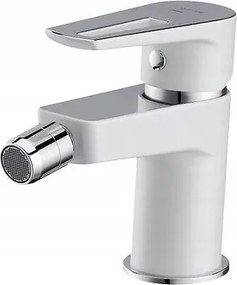 Mille álló bidé csaptelep, lefolyóval, fehér (S951-348) /sm/